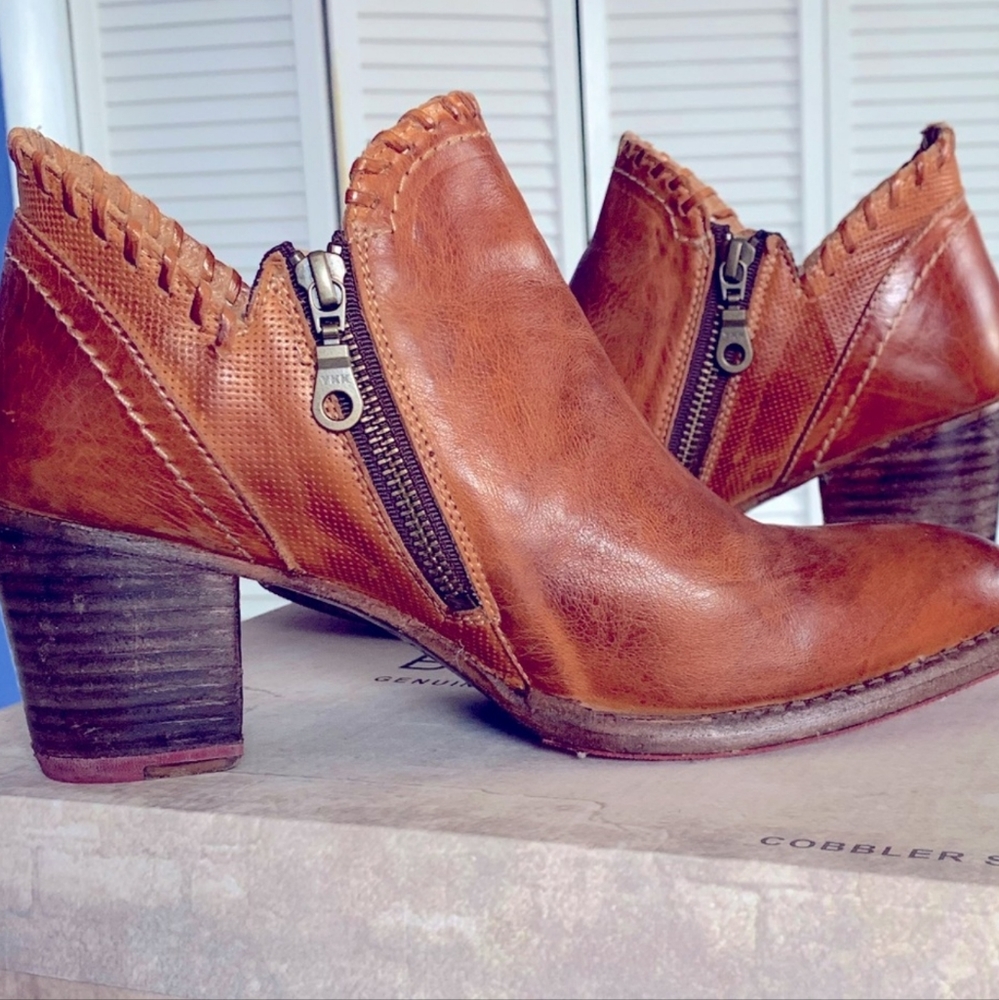 BED STU Leather Boots booties 9.5